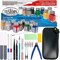 Testors Model Paint Enamel 10pc Paint Set & Pixiss Model Accessory Kit for Gundam Model Building and Model Painting